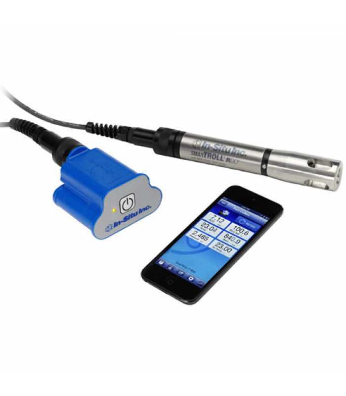 In-Situ smarTROLL RDO [0078180] Handheld Dissolved Oxygen Meter Bundle for Android, 30 ft. Cable